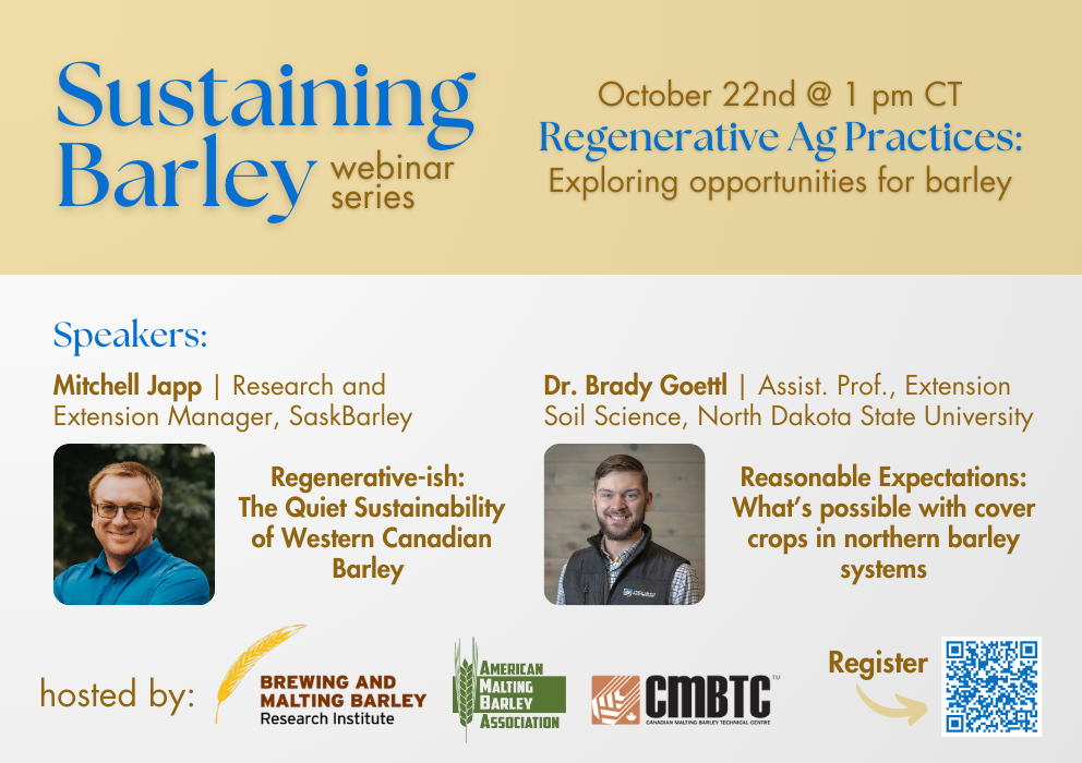 Sustaining Barley Webinar Series | Regenerative Ag Practices