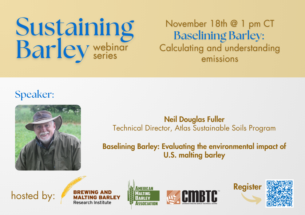 Sustaining Barley Webinar Series | Baselining Barley